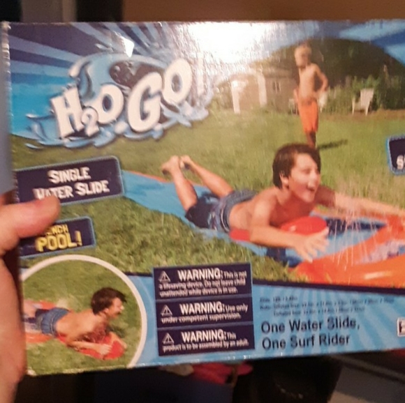 H2OGo Other - H2O Go! Single Water Slide Inflatable Mat Drench Pool 18 foot long Slip & Slide